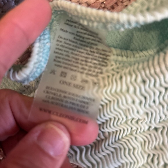 Mint Ribbed Bikini Set - Picture 5 of 8